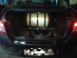 Примеры установки ГБО - Reno Logan (Изображение № 2)