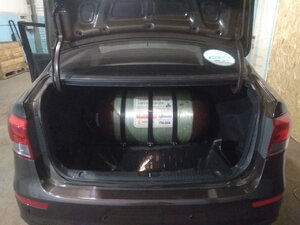 Примеры установки ГБО - Kia Rio (Изображение № 2)